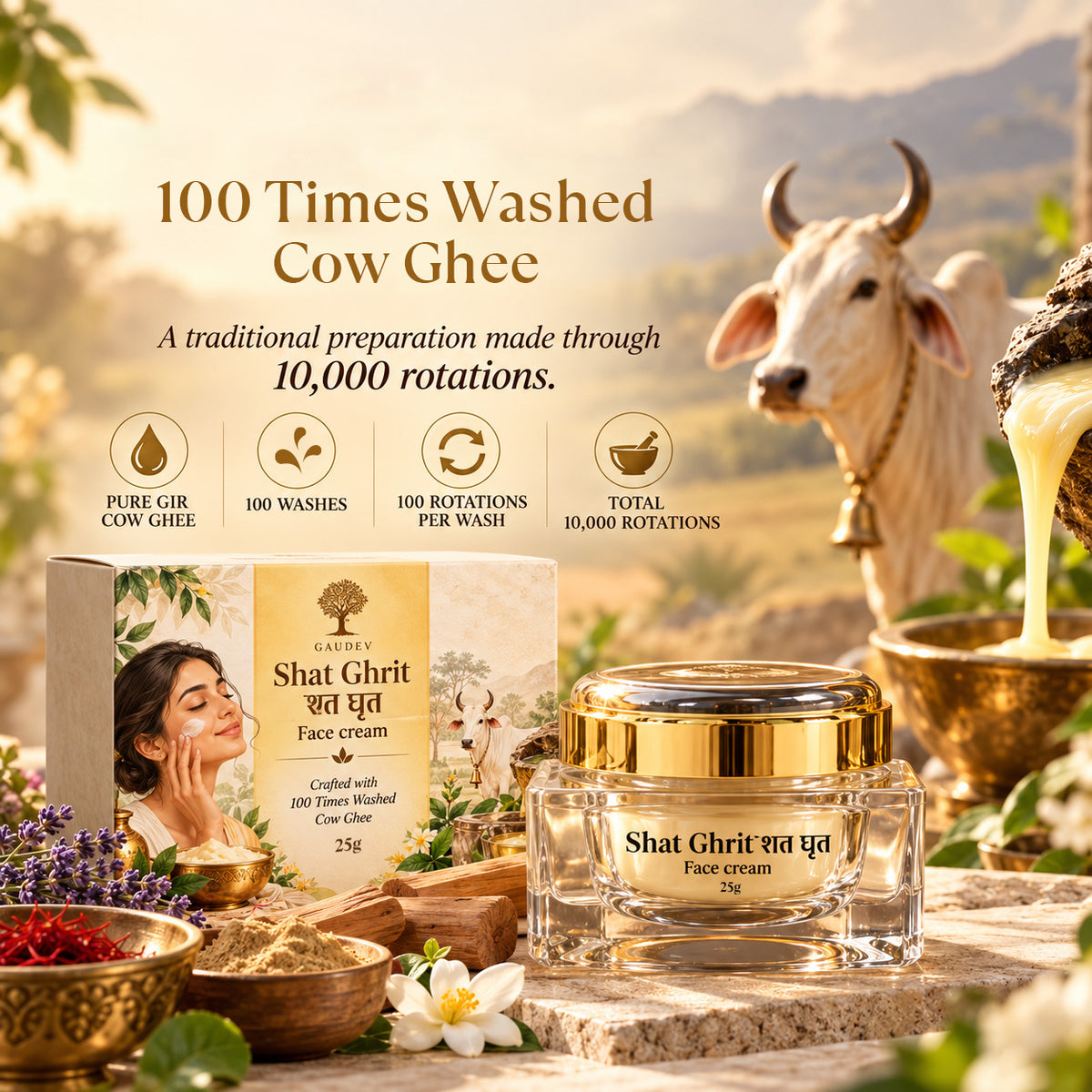 Shat Ghrit Face Cream